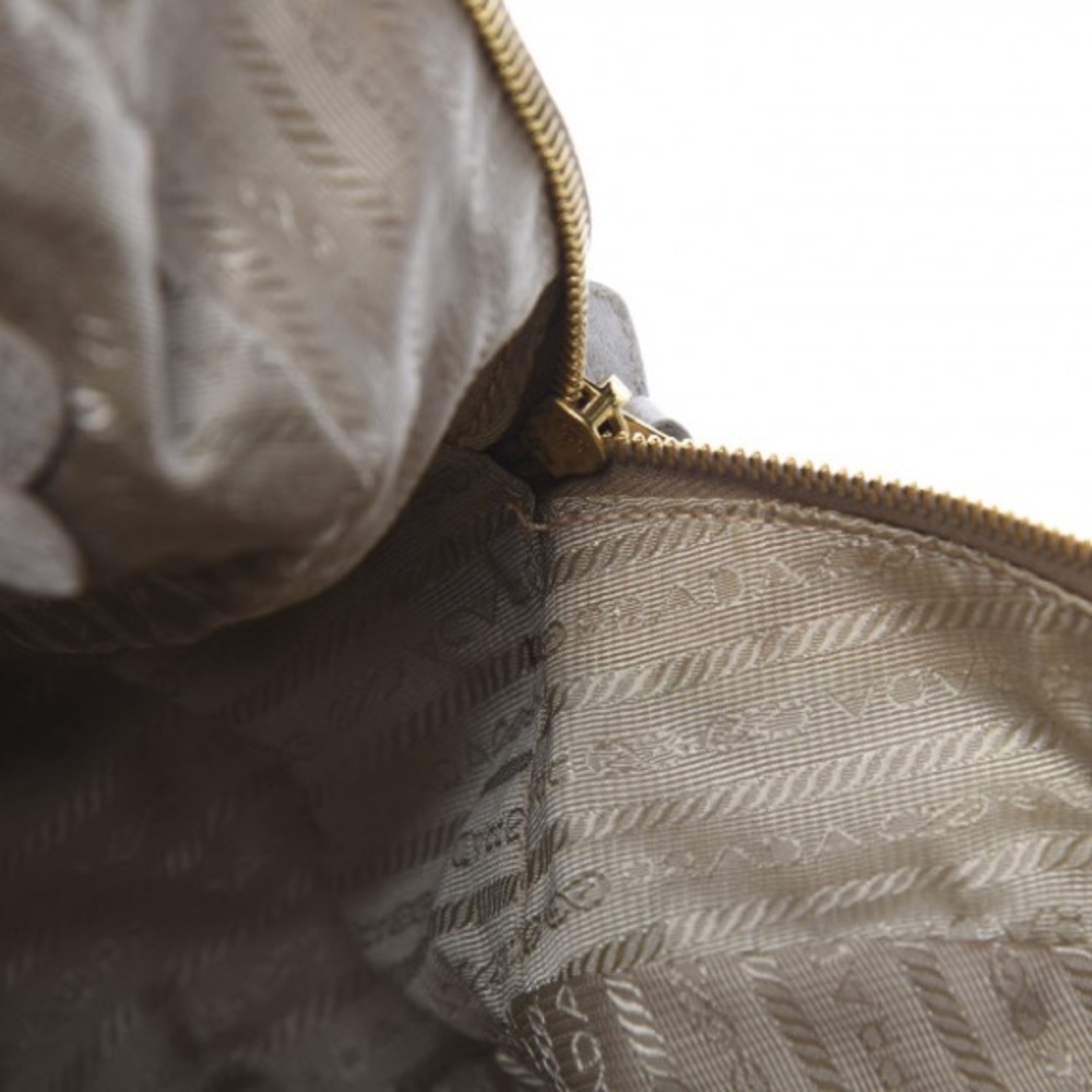 Authentic Prada Cervo Patchwork Fringe Bowler Bia… - image 5